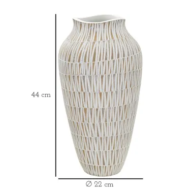 Wazon z żywicy STIKY Ø 22x44 cm
